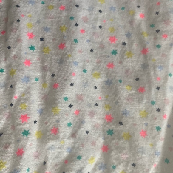 JOULES Lexie Jersey White Star Romper Size 3-6 months - Picture 2 of 5